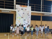 発表の始め　地図で場所を示して