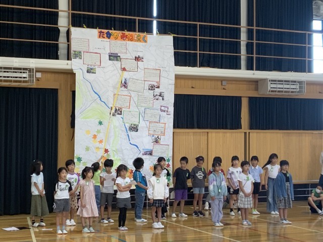 発表の終わりに体験のまとめを伝えました