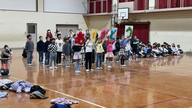 ６年生を送る会