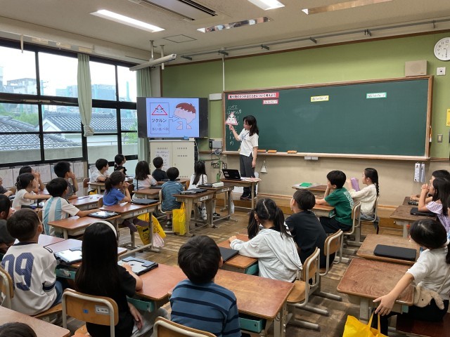 物語を聞きながら学んだよ