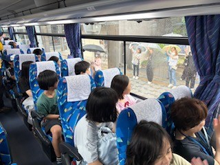 バスの中