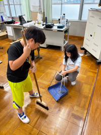 そうじの様子①