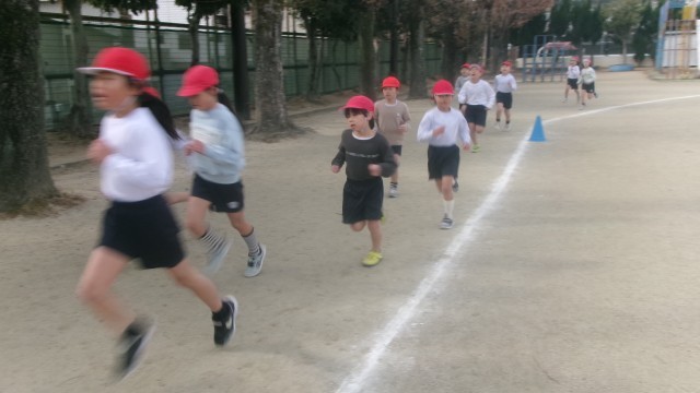 いいペースで走っています！