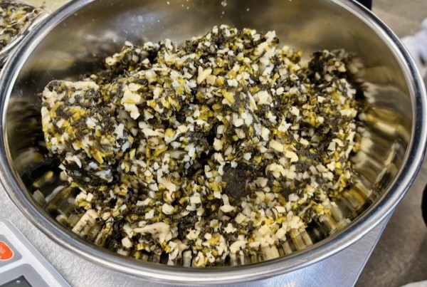 細かく刻んだすぐき