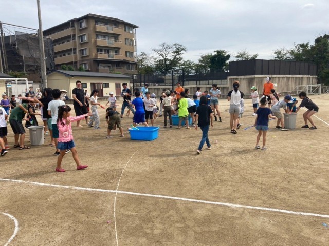 水鉄砲大合戦