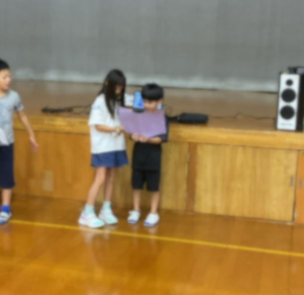 はじめのことばを言いました。