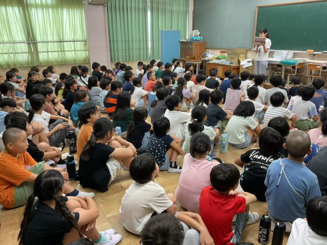学年集会の様子