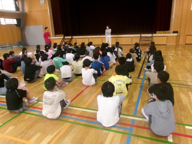 高学年の先生方からお話