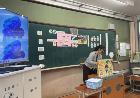 紙芝居「まほうのたべかた」