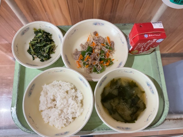 本日の展示食
