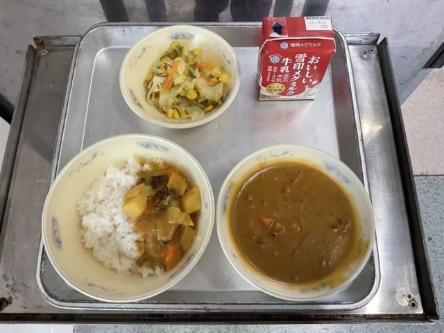 今日はビーフカレー