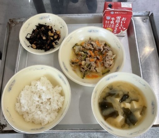 朝から話題のゴーヤ