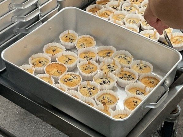 きれいに焼きあがりました