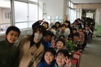 入場前の一コマ