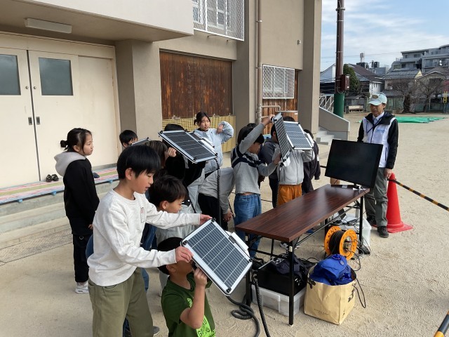 ソーラーパネル発電