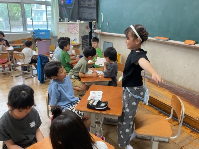 身振り手振りもつけて