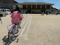 ゆっくり一本道🚲