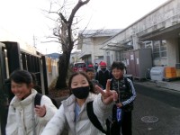 張り切って，行ってきま～す！