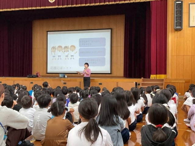 学校長の話