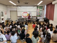 歯みがき指導の様子