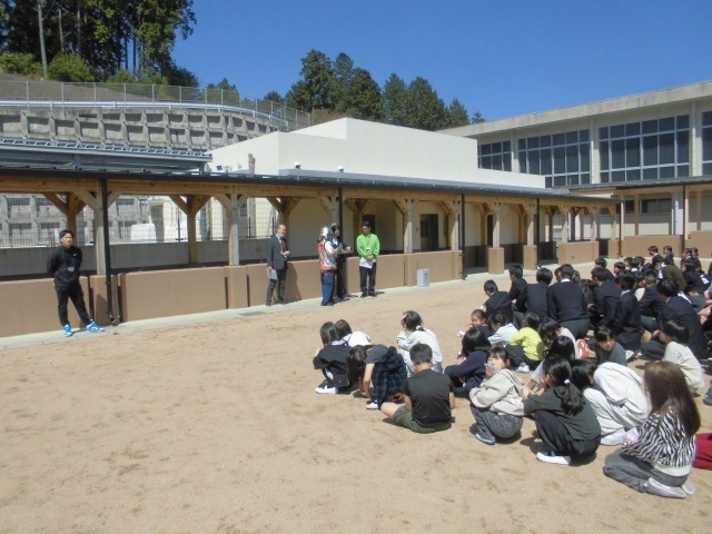 安全確認後のお話