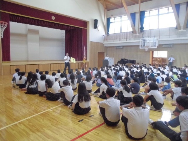学校長のお話
