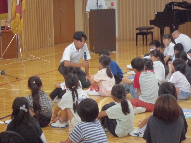生徒会のインタビュー