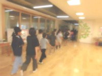 避難の様子