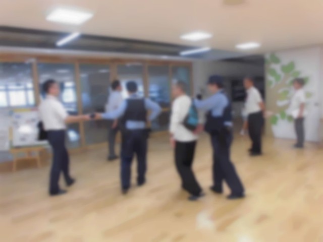 警察と連携しての訓練