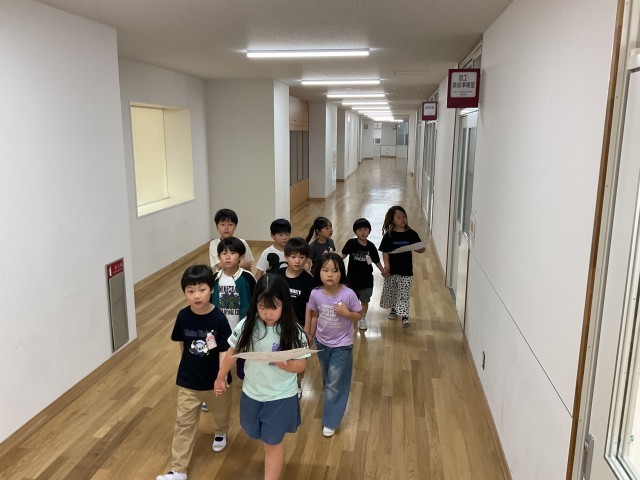 みんなでルールを守って探検できたね😊
