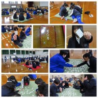 百人一首大会の様子①