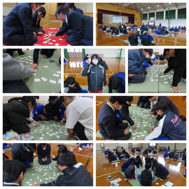 百人一首大会の様子③