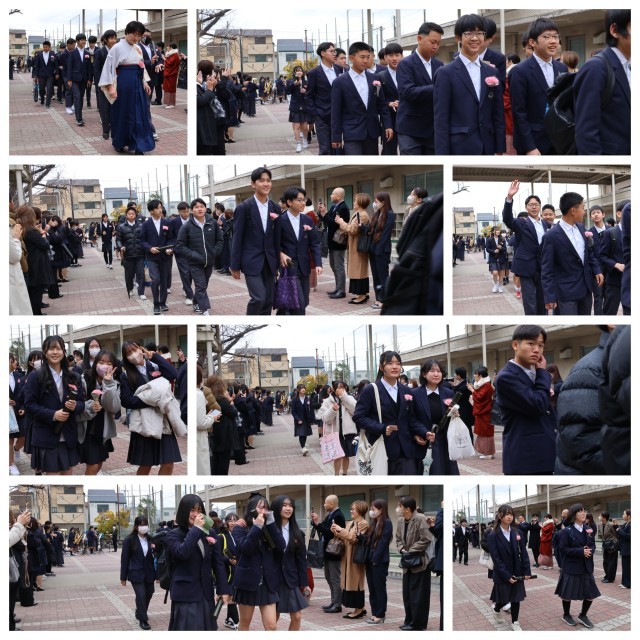 卒業式の様子５