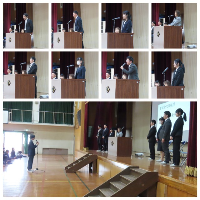 離任式の様子２