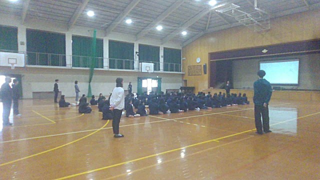 1年生学年集会