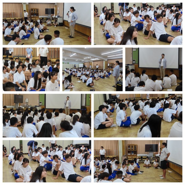 ２年学年集会