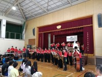 団結式での演奏①