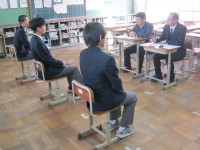 面接の様子