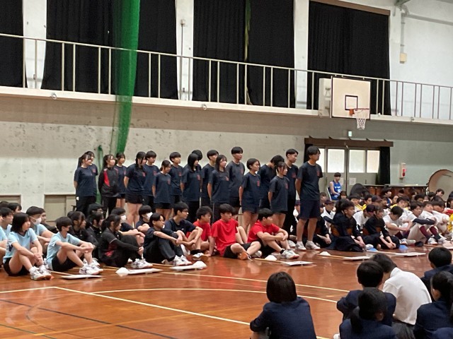 各部から決意表明