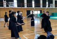 剣道部の活動の様子