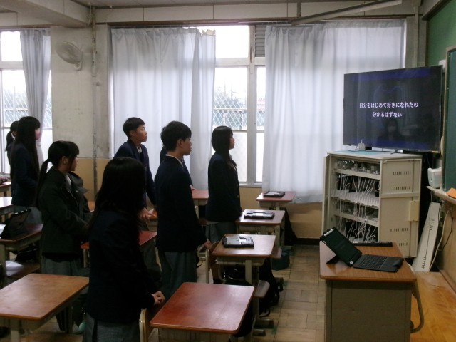 合唱練習の様子