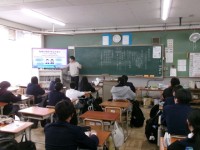 授業を受ける様子