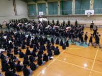 新入生の入場の様子