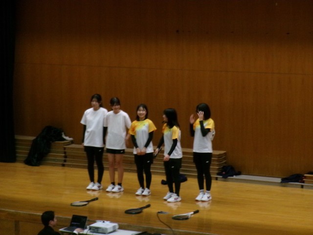 部活動紹介の様子