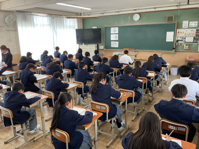 １年生の様子（ジョイントプログラム）