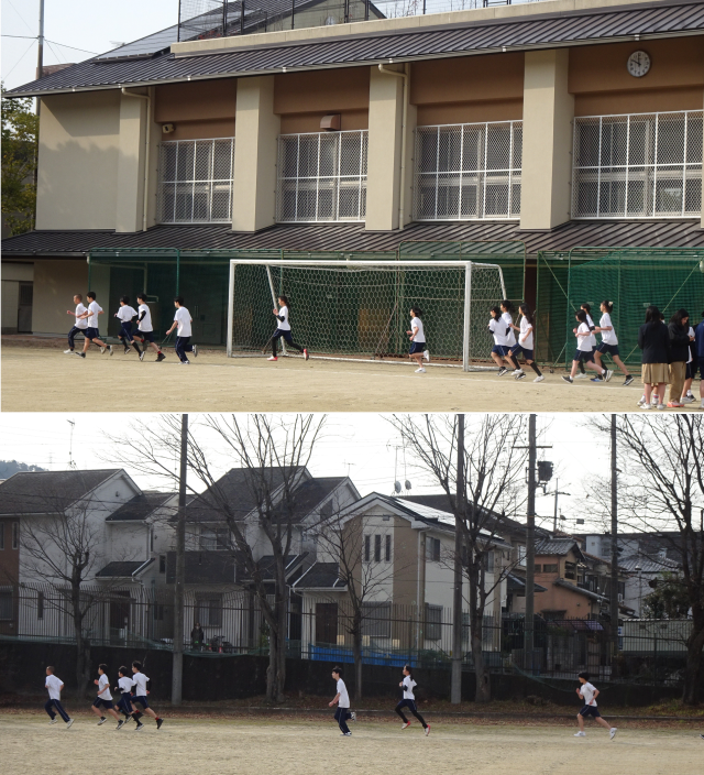 前半メンバーのスタート