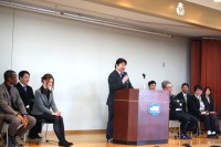 岩佐峰之校長のあいさつ