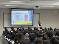 自転車講習の様子