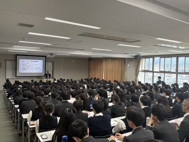 薬物乱用防止教室の様子