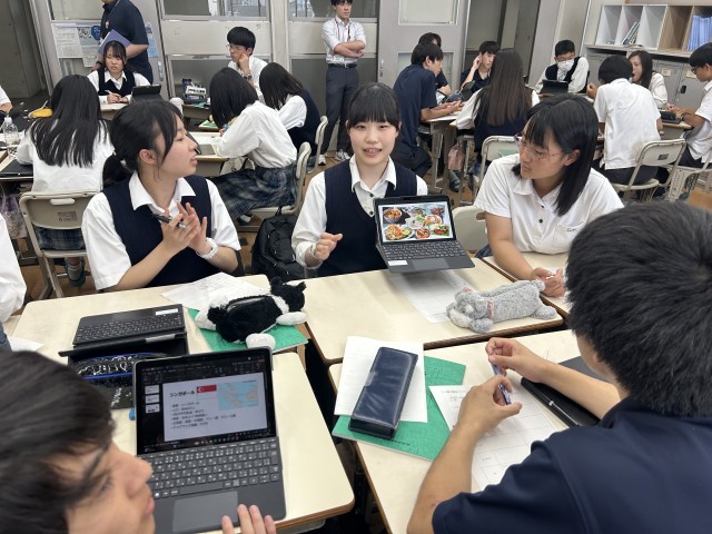 発表の様子②